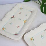 Pair of vintage Longchamp dishes