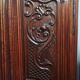 19th-century oak Renaissance wardrobe