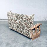 High Wing Back 3-Seater Sofa, 1900s