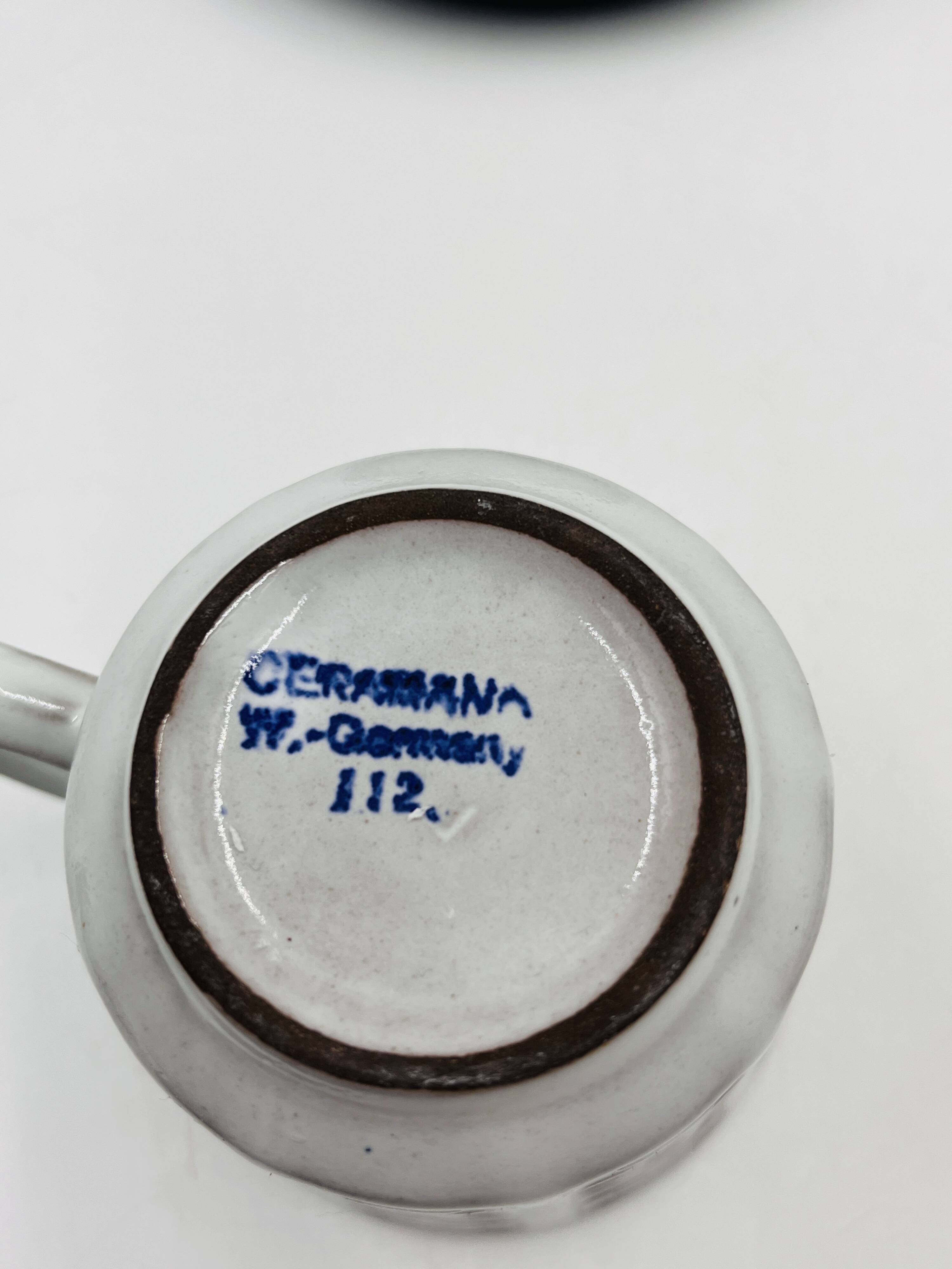 Ceramano Epsilon tea service by Karl Leutner