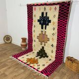 Handmade Moroccan Berber rug 257 X 150 CM