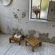 End stools for sofas pine mountain furniture 1960