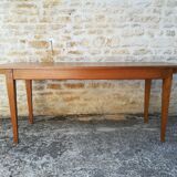 Oak table with two extensions