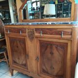 Art Deco sideboard on marble