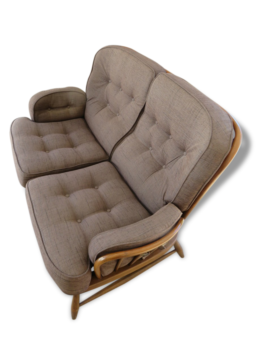 Ercol bench vintage 2 places