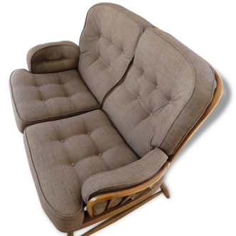 Ercol bench vintage 2 places