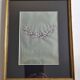 Art Deco Gouache 1930 – Framed Floral Necklace Prototype 23×28 cm