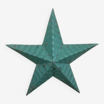 Étoile amish vert foncé 56cm