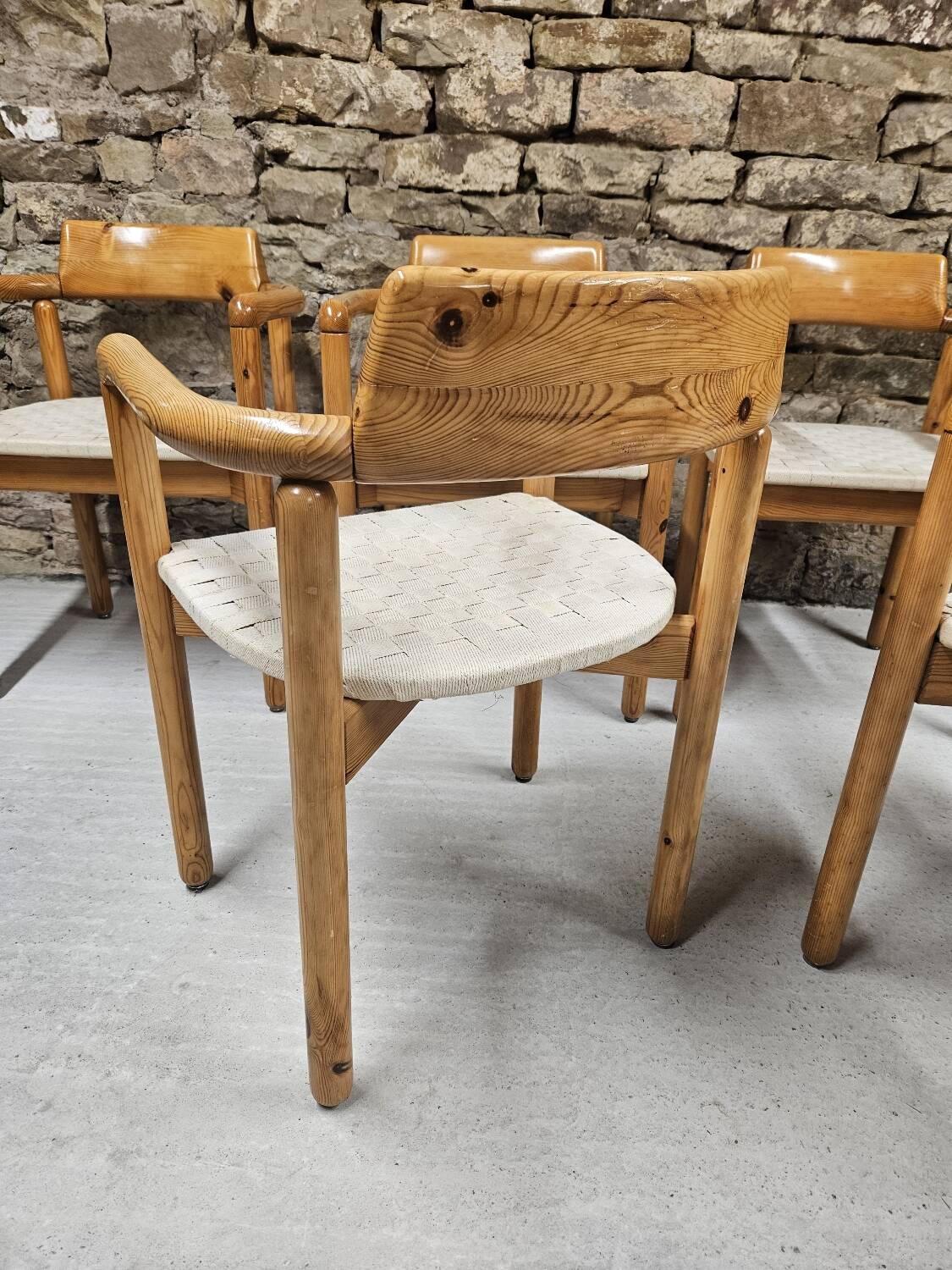 Lot of 6 Rainer Daumiller armchairs