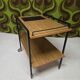 1970s vintage bar cart