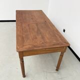 Walnut silk table 1900