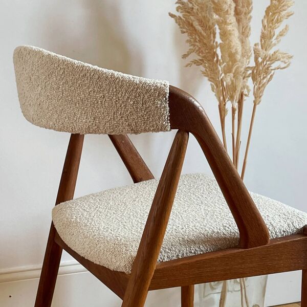 Chaise bouclette mocha