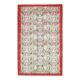 Vintage Turkish Oushak handmade wool cotton beige area rug 177x279