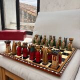 Wooden chess game