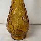Carafe en verre italienne jaune