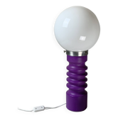 Midcentury space age ceramic table lamp by Cari Zalloni for Steuler