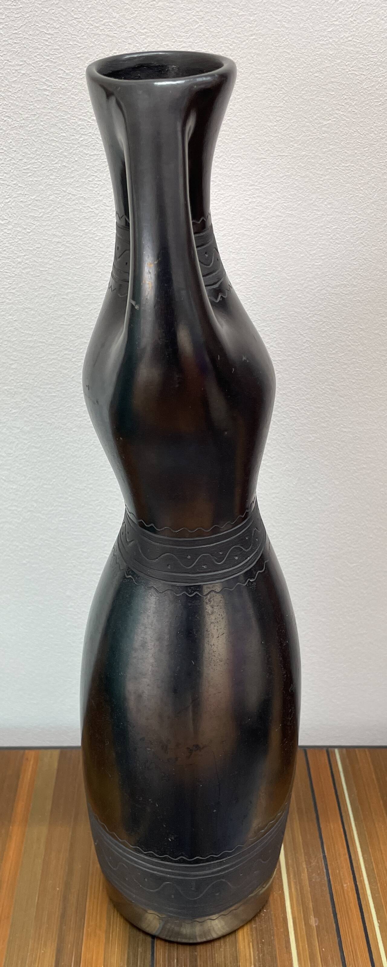ceramic vase, anthropomorphic, 1950s-60s