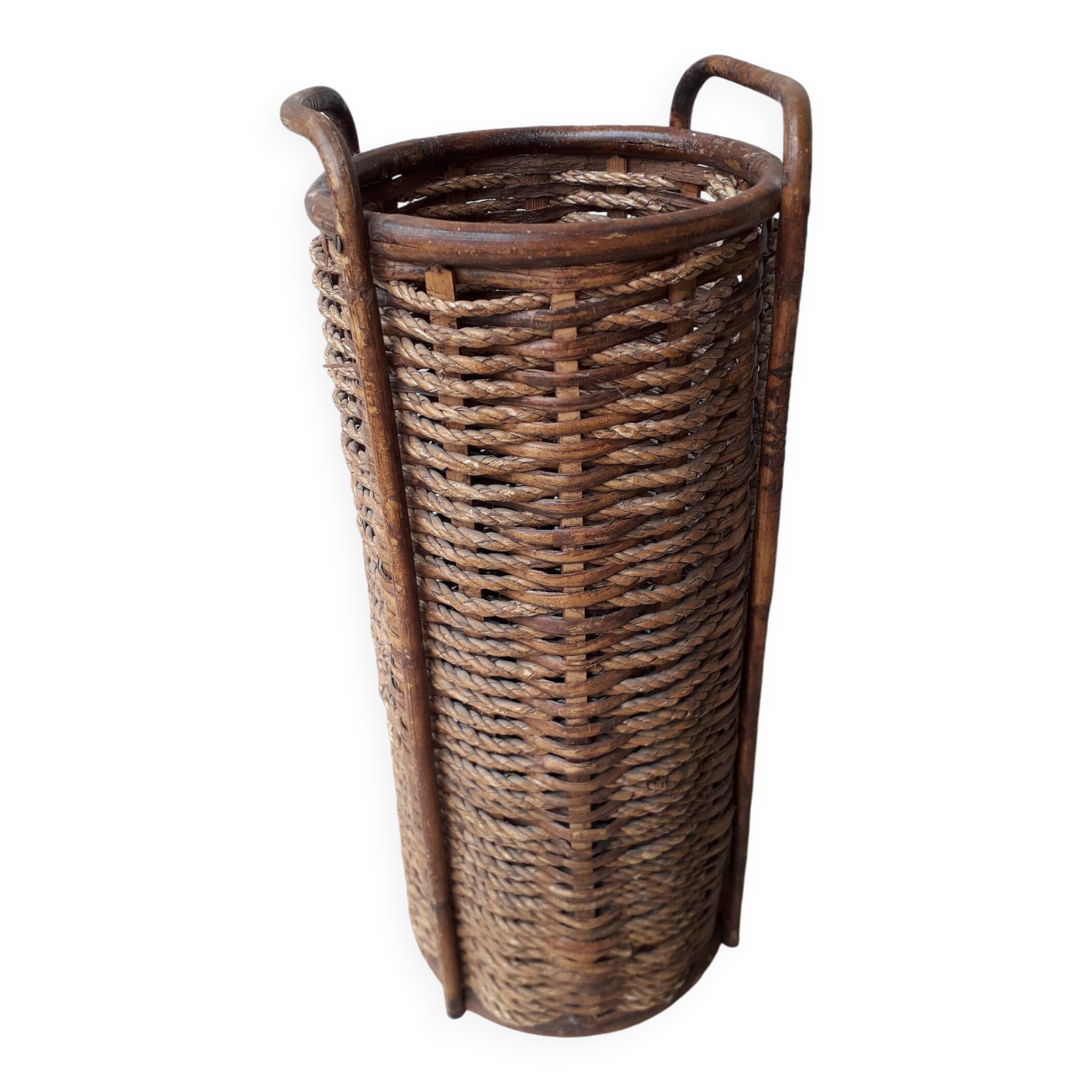 Rattan umbrella stand