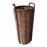 Porte parapluie rotin