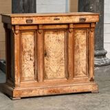 Antique pitch pine counter