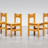 Ilmari Tapiovaara dining chairs for Laukaan Puu