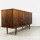 Buffet vintage en noyer de la marque Lfm, Pologne, années 1970