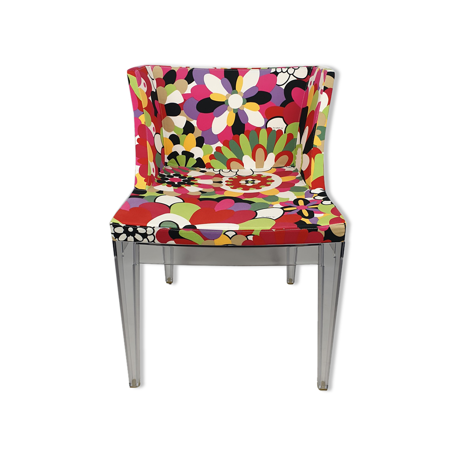 Kartell Mademoiselle Missoni chair by Philippe Starck for Kartell, 2000