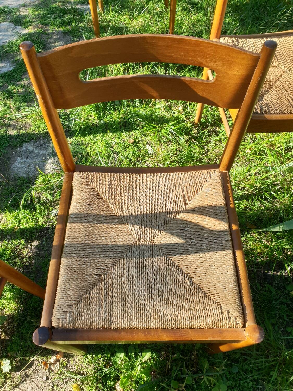 Série de 8 chaises italie 1970
