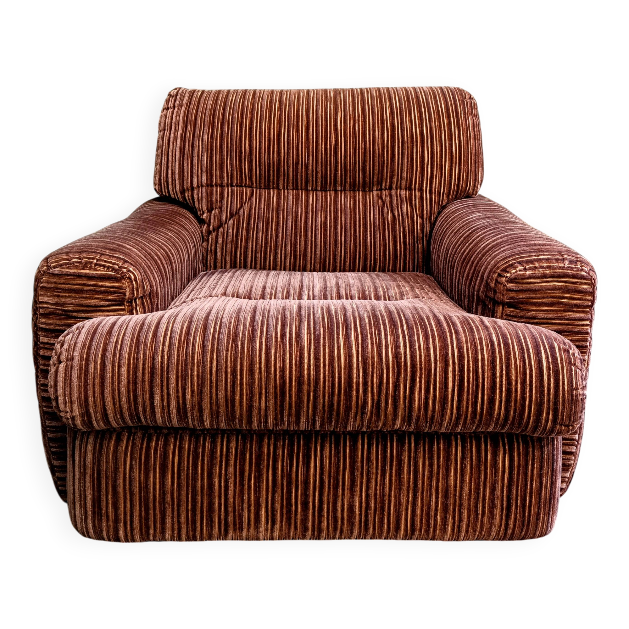 Corduroy armchair