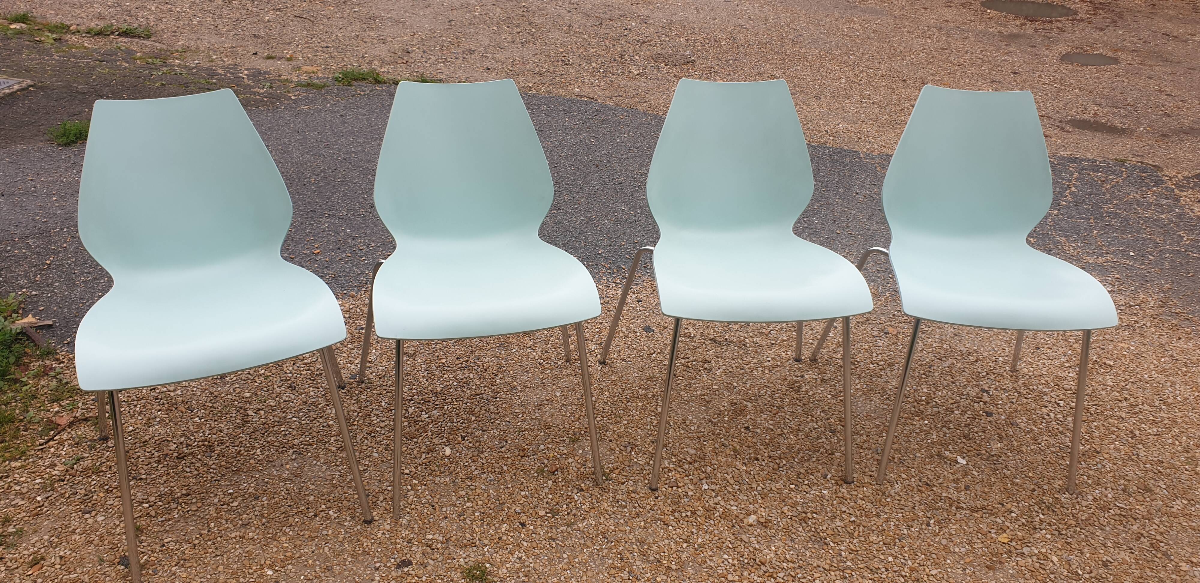 4 MAUI VICO MAGISTRETTI FOR Kartell chairs