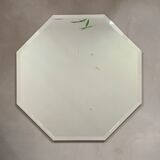 Hexagonal beveled mirror