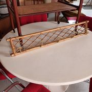 Patère en rotin vintage