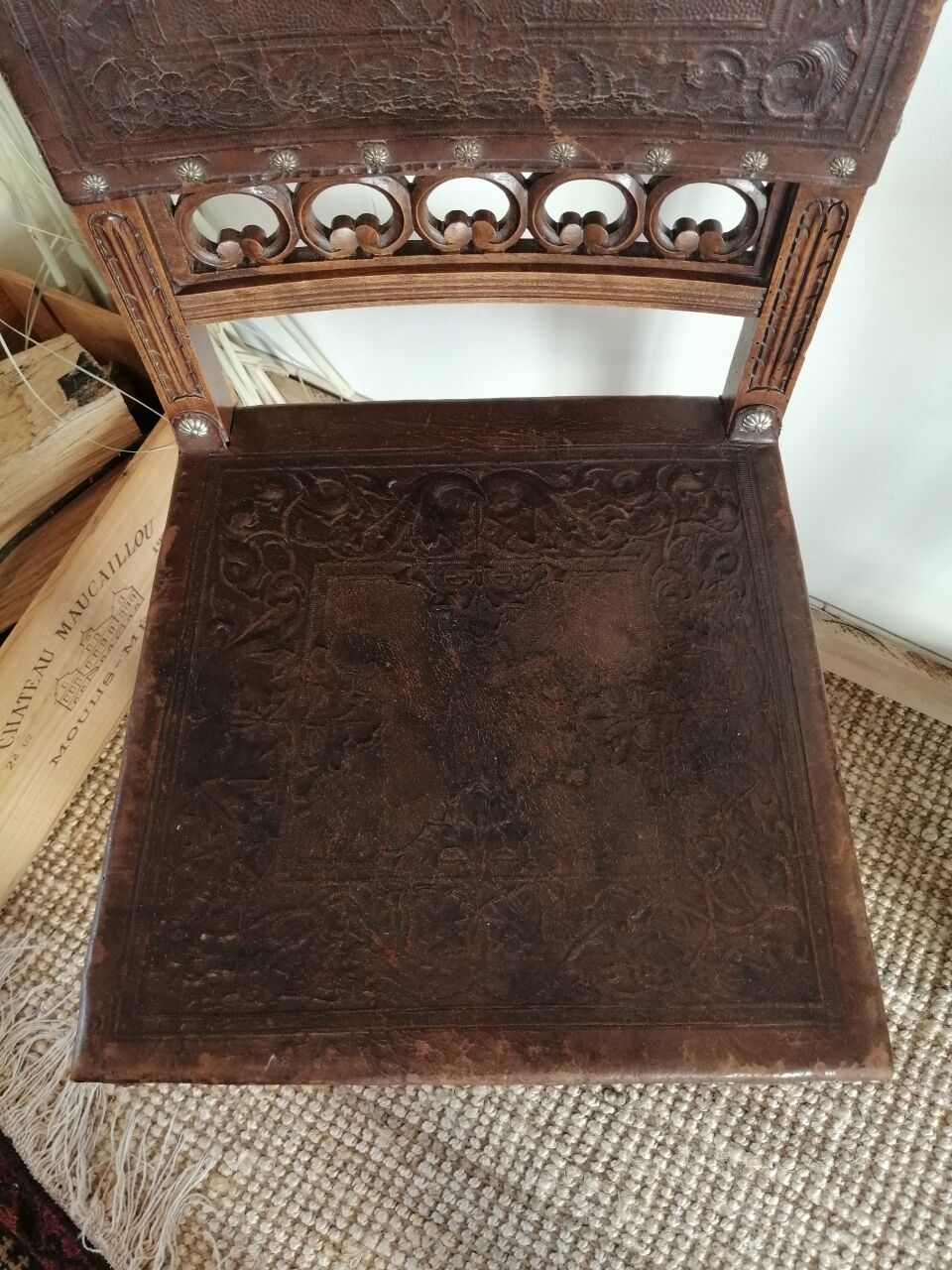 Henri II style chair
