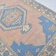 Anatolian floral patterned Oushak rug, reference 3571