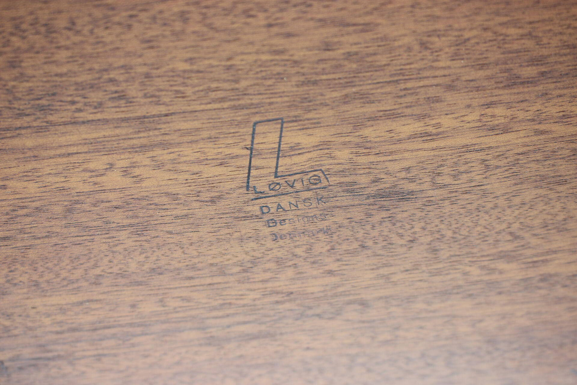 1960s Peter Løvig Nielsen 'Boomerang' Desk in Palisander Hedensted Møbelfabrik, Denmark