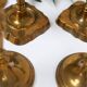 Vintage Danish Malm Candleholders, 1950s, Set of 4