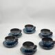 Vintage fat lava tea set Vallauris