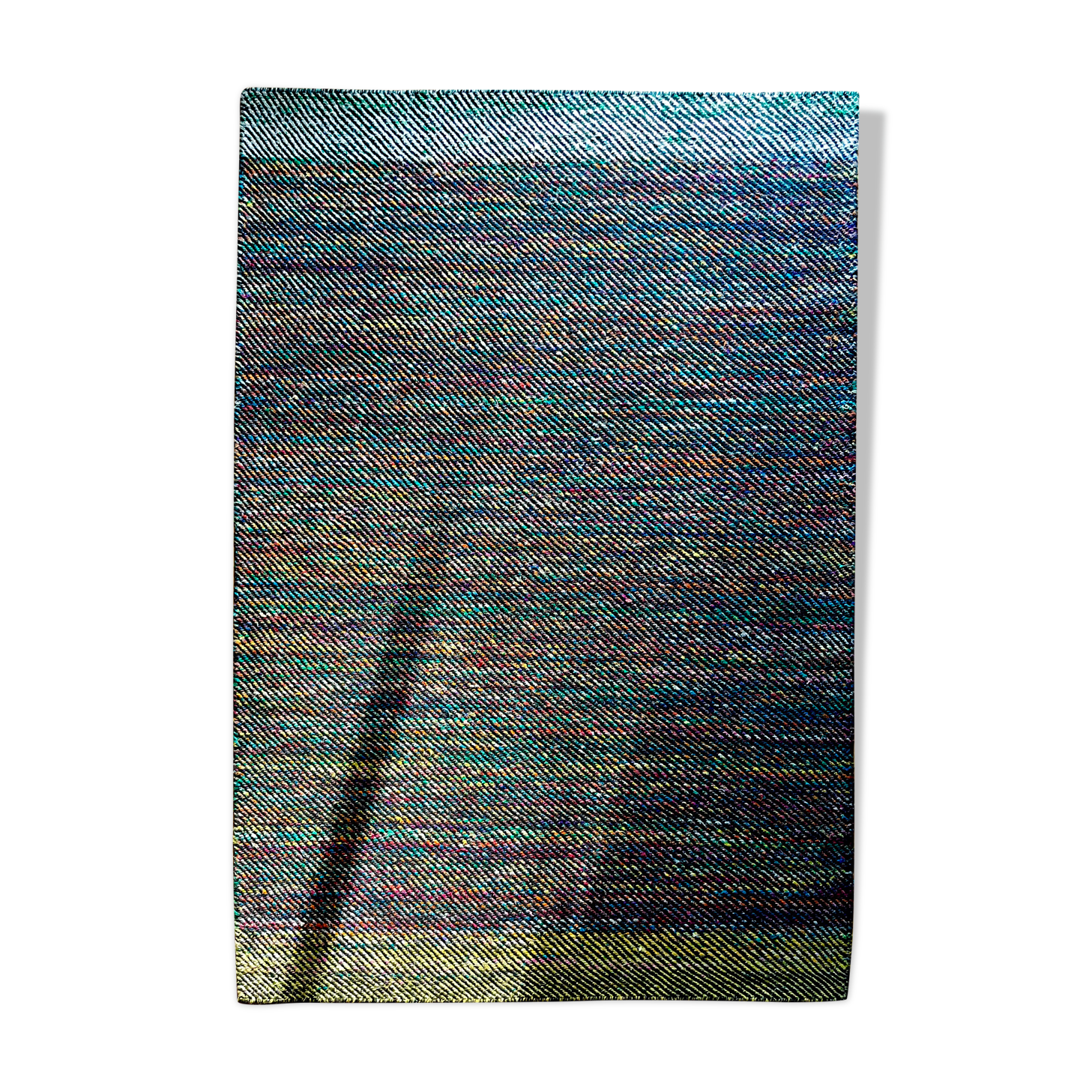 Wool and silk carpets 123 x 180 cm