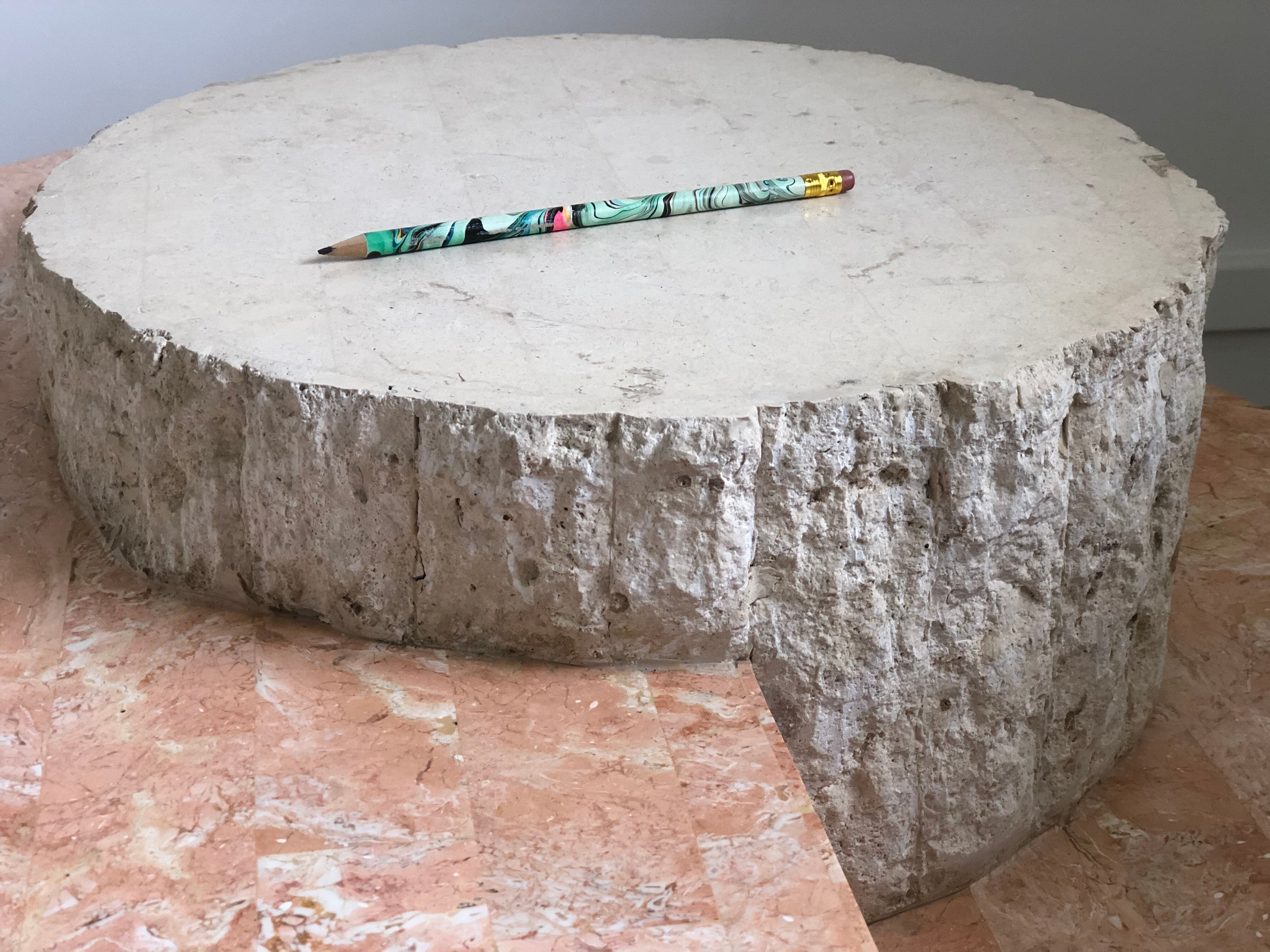Black-pitched coffee table and faux marble tackle, Italy, 1970