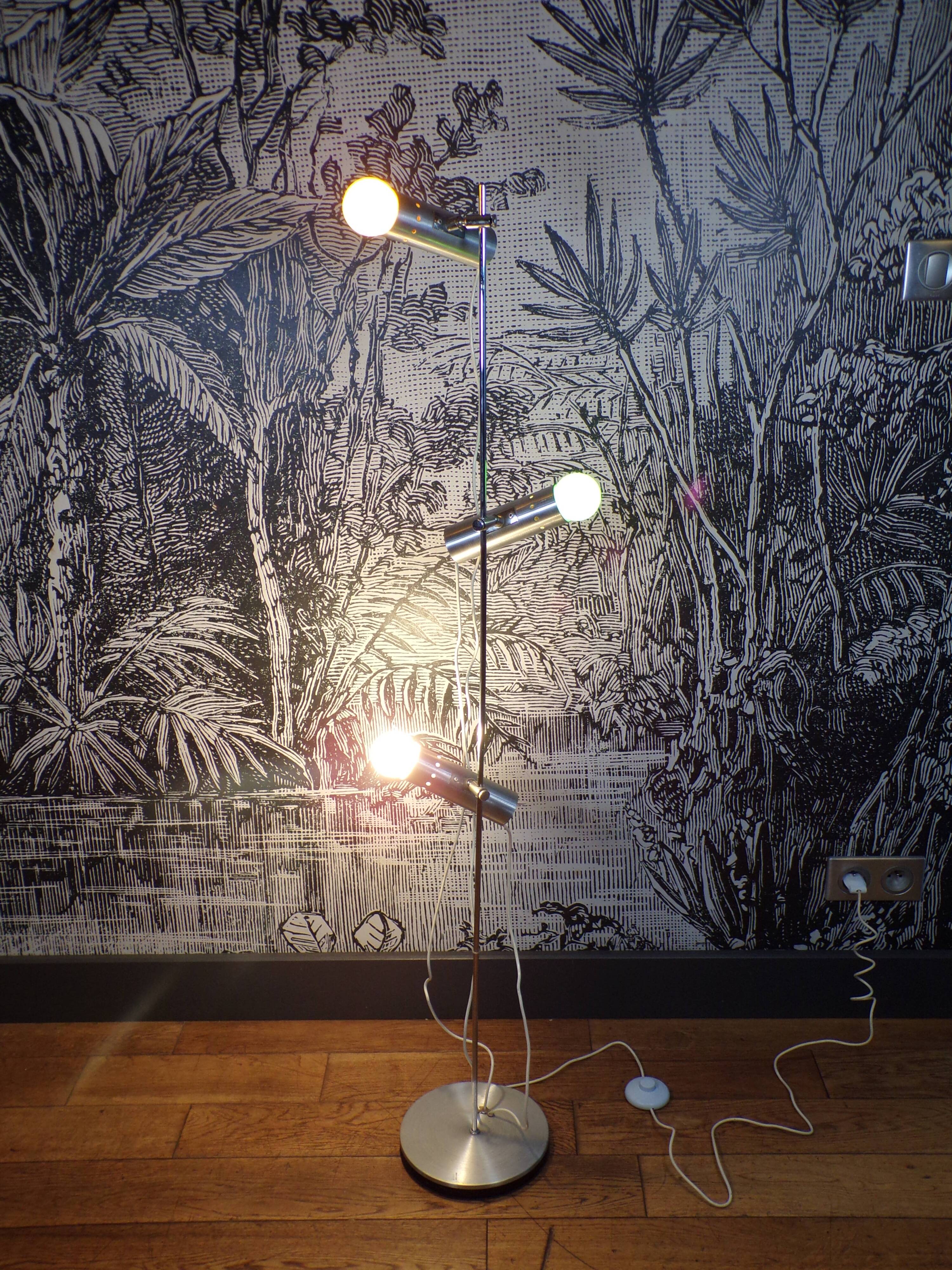 1960 floor lamp 3 lights