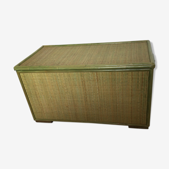 Rattan toy box