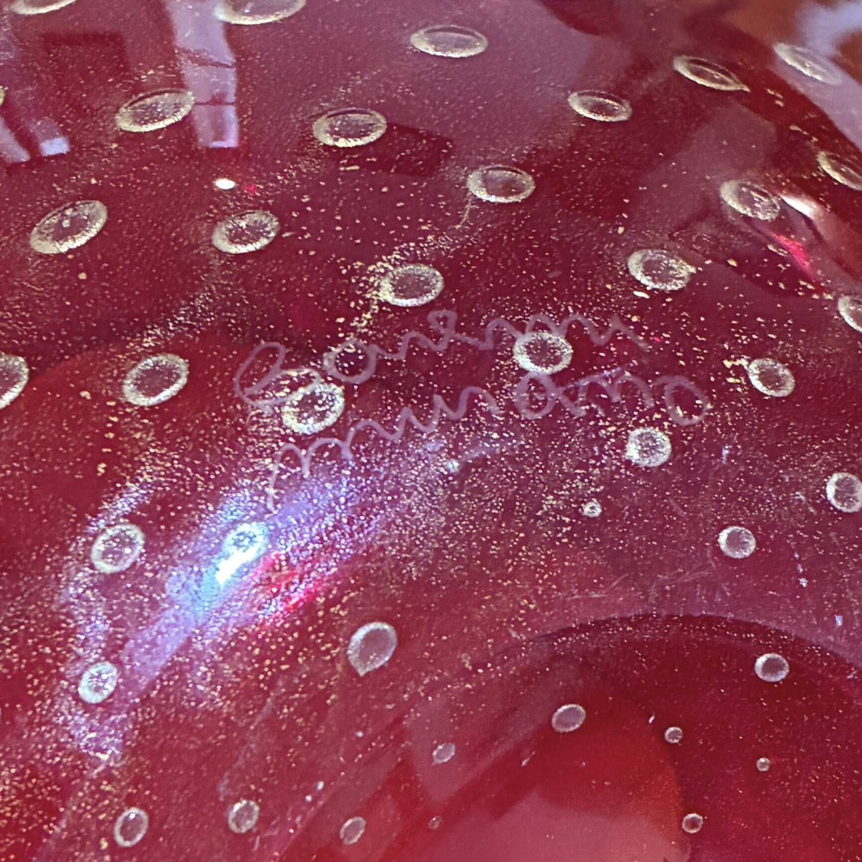 Alfredo barbini (1912-2007), murano, vase en verre, vers 1970