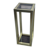 Modern vintage gold-plated console table