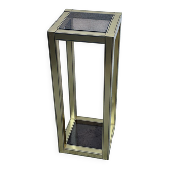 Console sellette or dorée moderne vintage