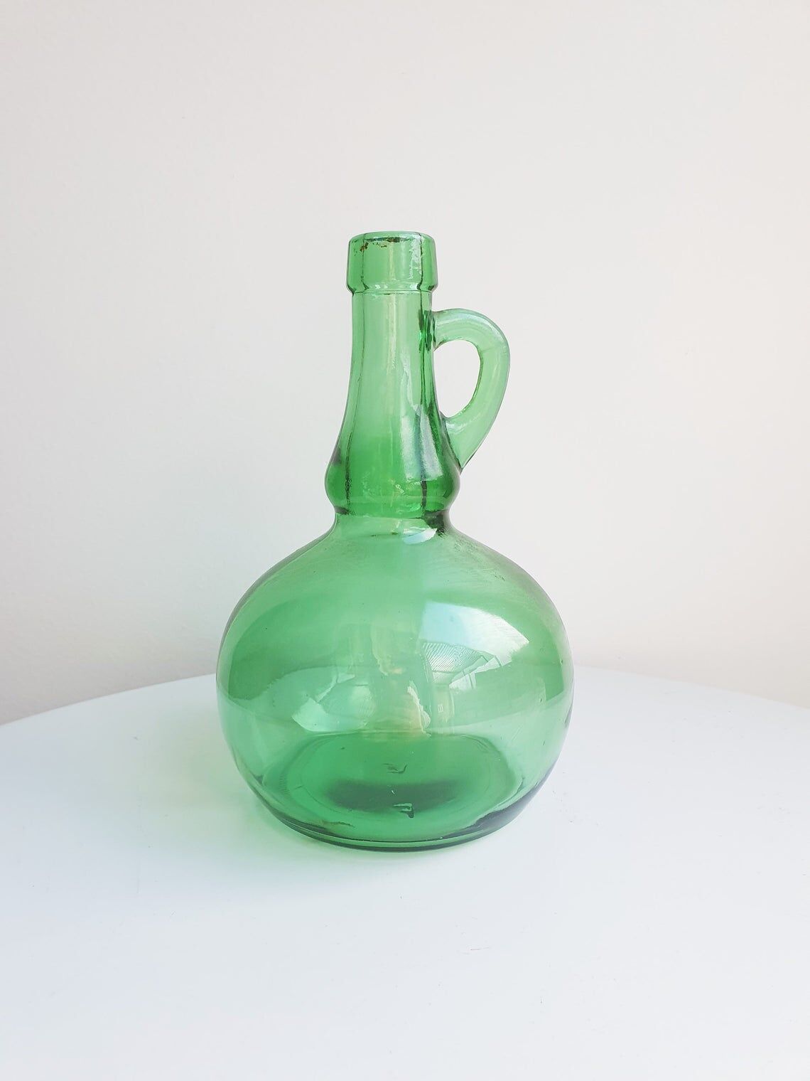 Bouteille en verre style dame-jeanne