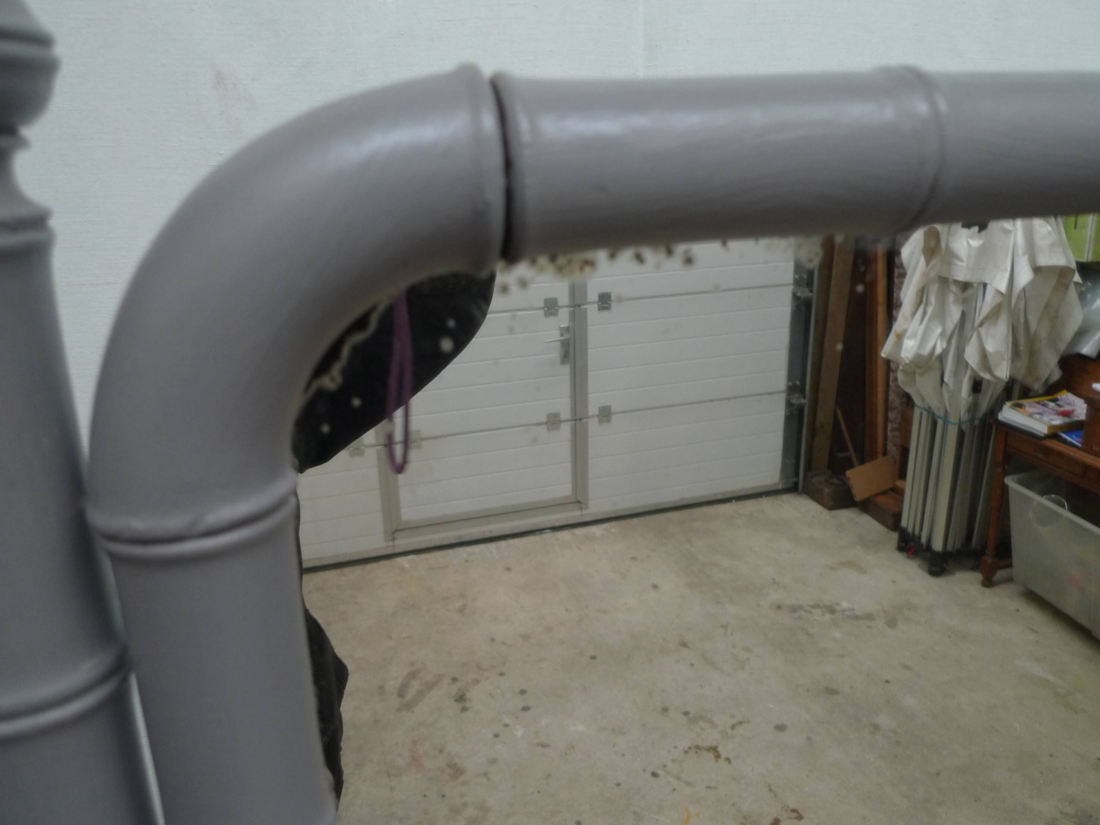 Large bamboo-style wooden cheval mirror, 19th century, Napoleonic II period.