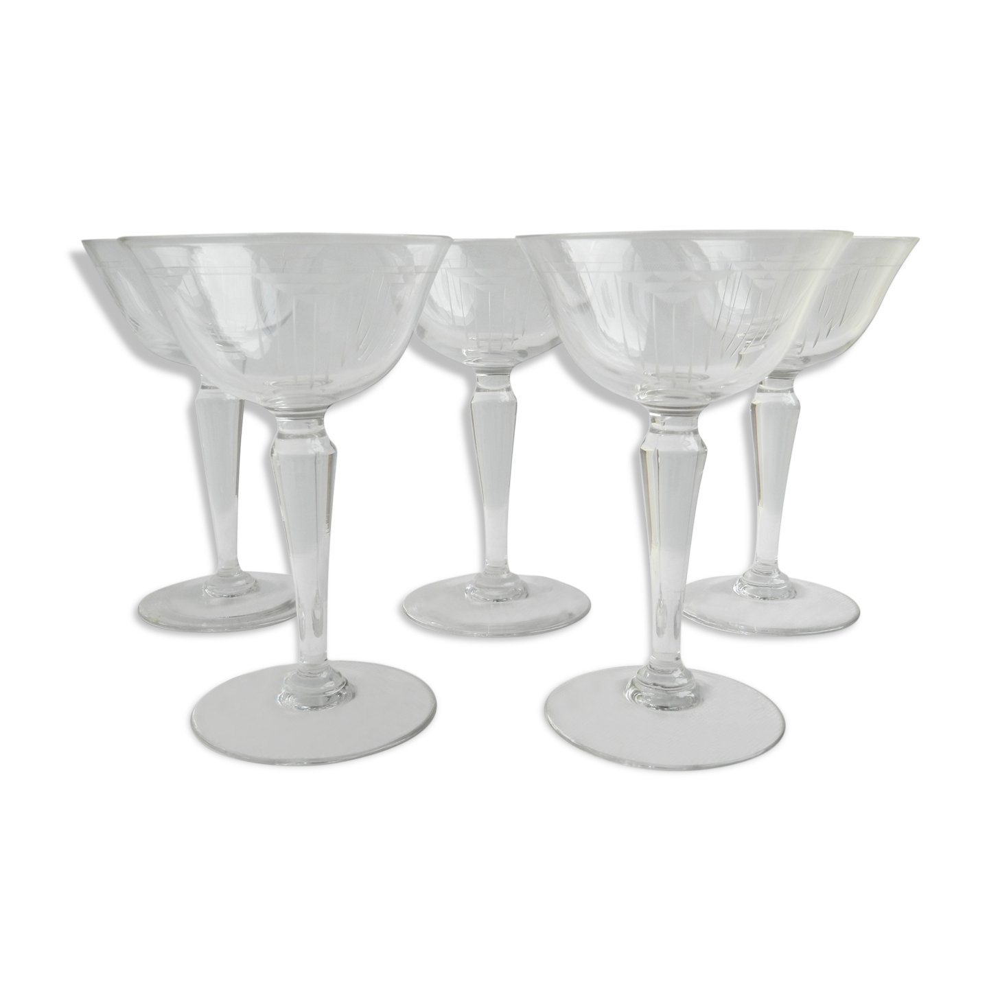 Old champagne cups