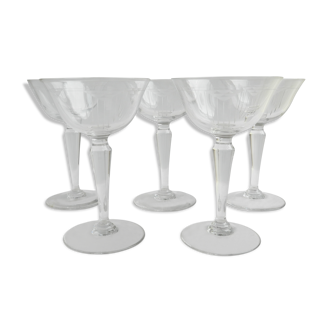 Old champagne cups