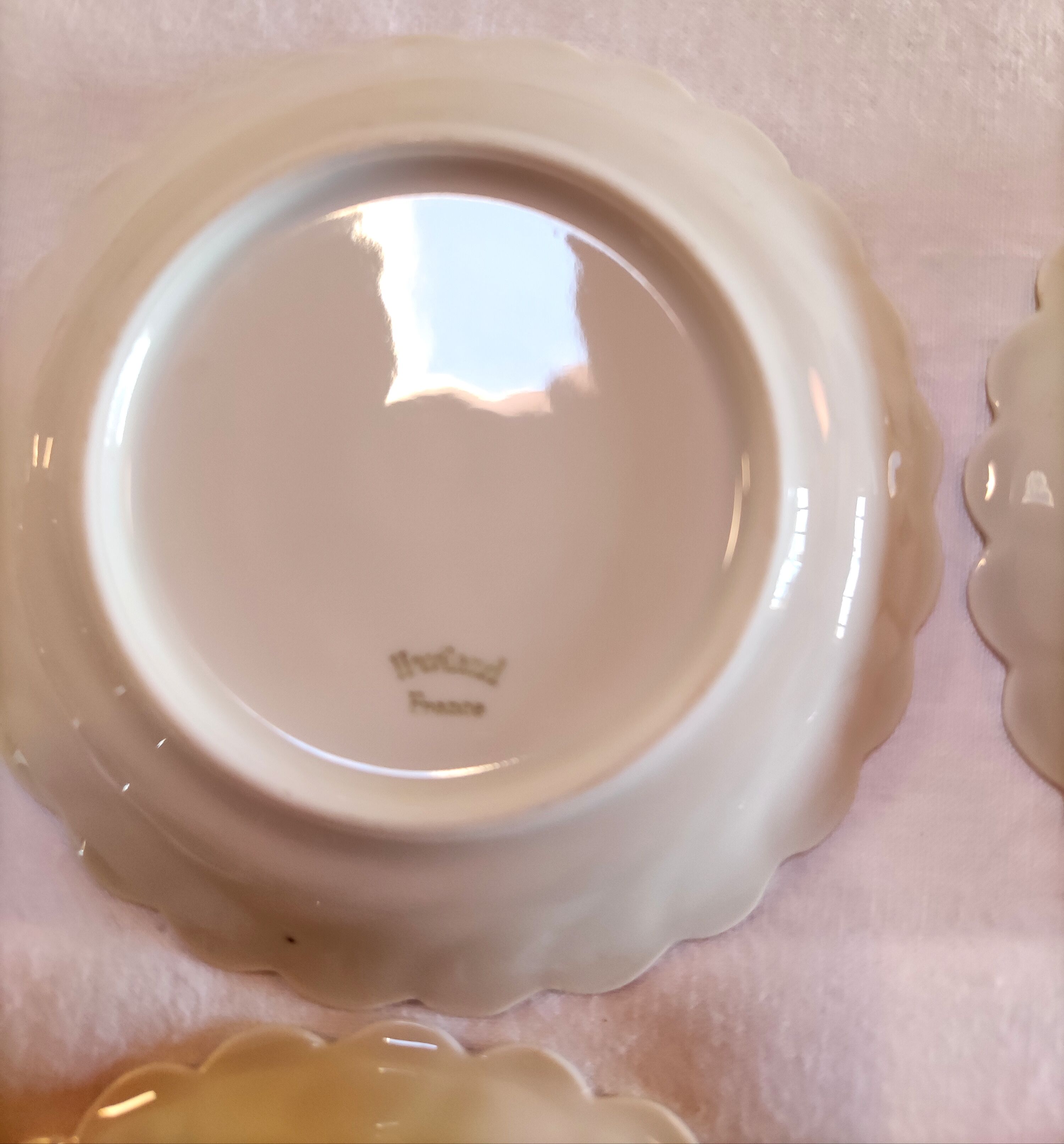 4 Haviland porcelain cups