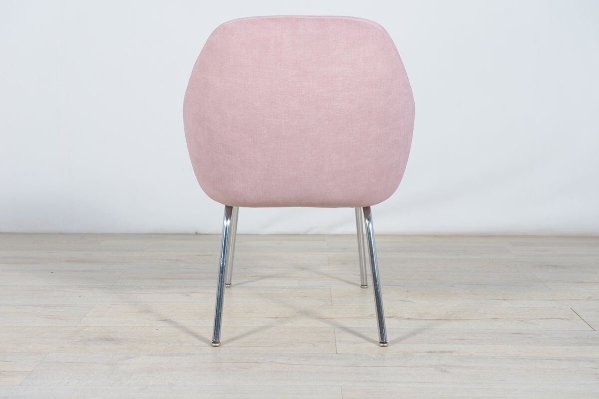 Armchair chrome and fabric , 1960s